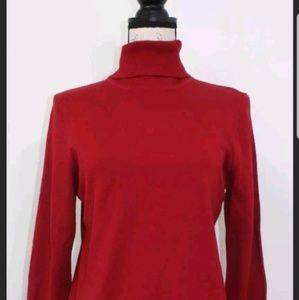 Chico's Turtleneck (large)and vest(medium)